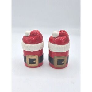 Vintage Santa Salt & Pepper Shaker Set